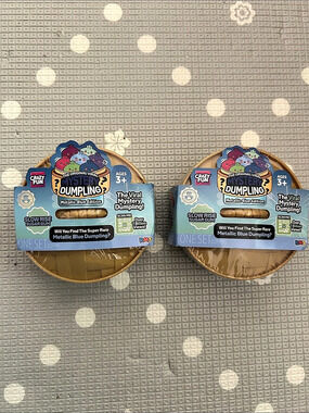 Crazy Fun The Viral Mystery Dumpling Set of 2 - Metallic Blue Dumplings